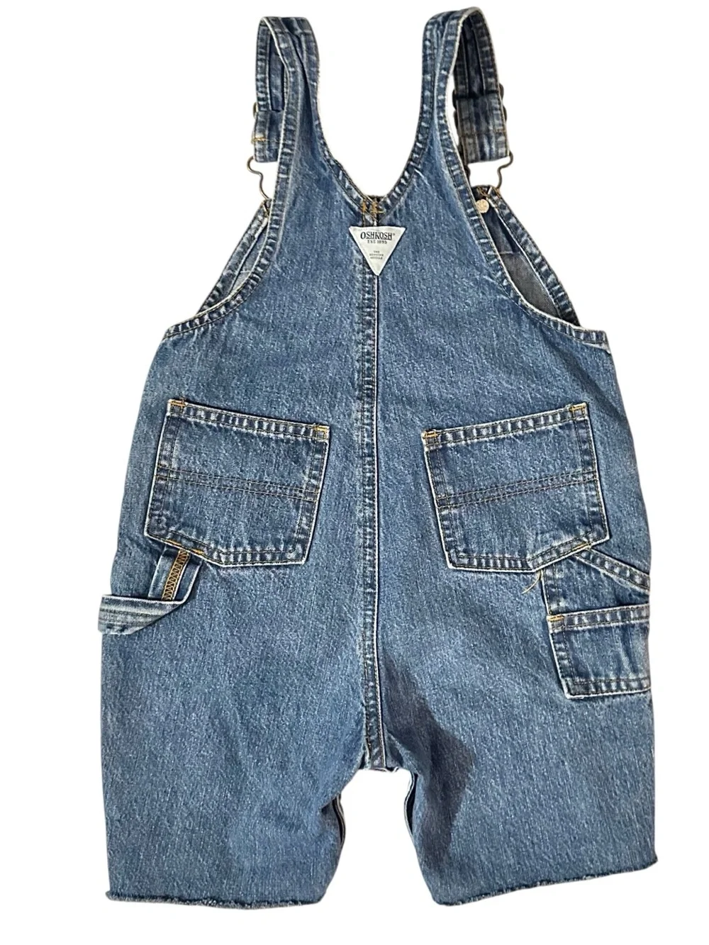 OSHKOSH B’GOSH Vintage Floral Embroidered Floral Overalls